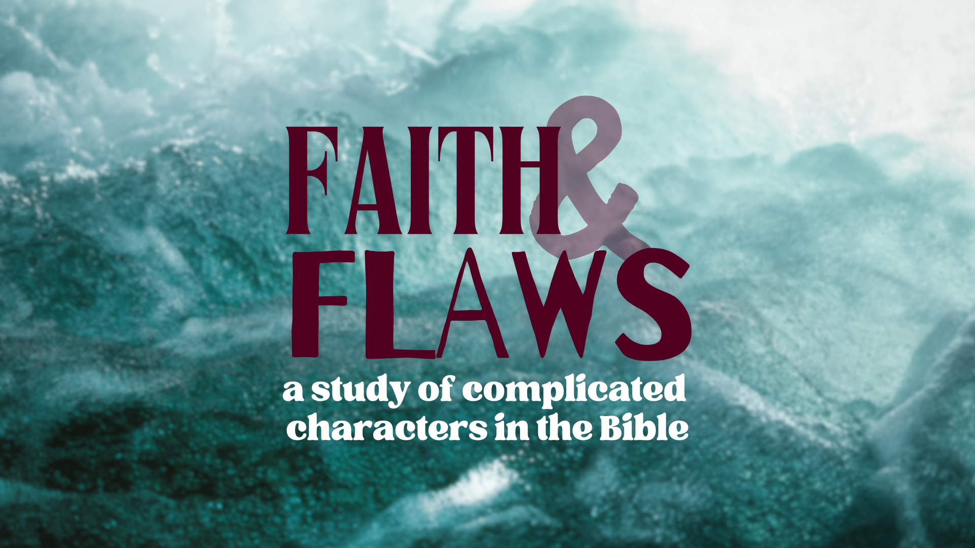 Wednesday night Bible Study