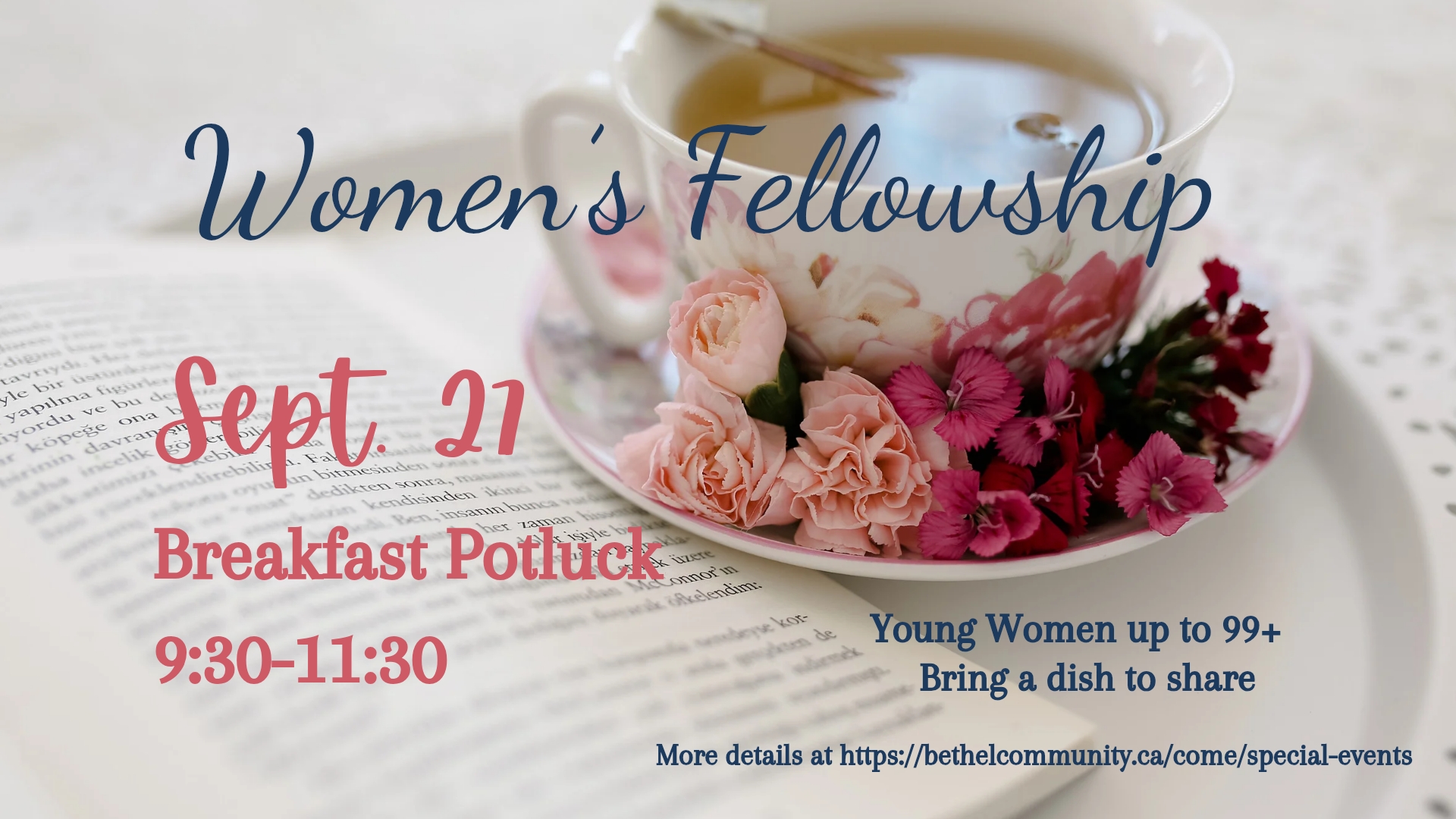 Women's breakfast potluck