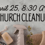 Church clean up