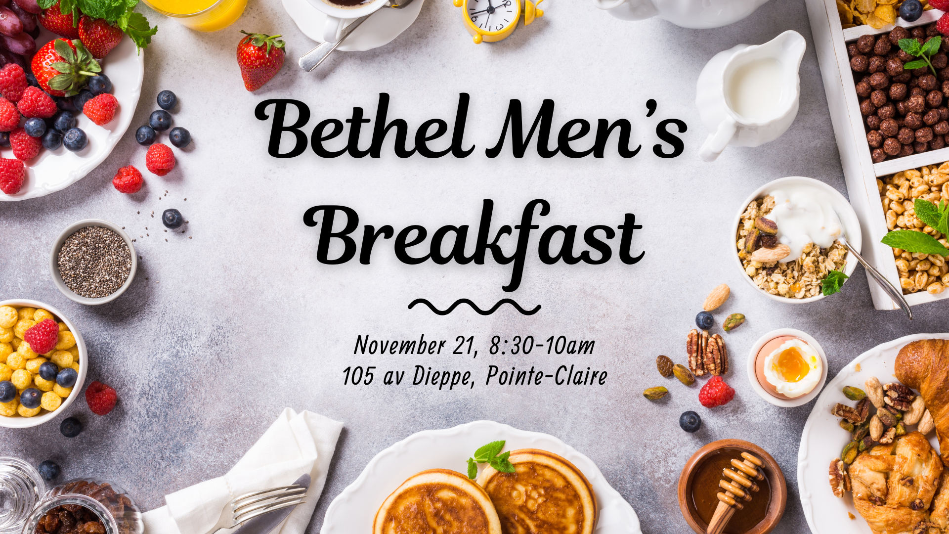 Men's breakfast